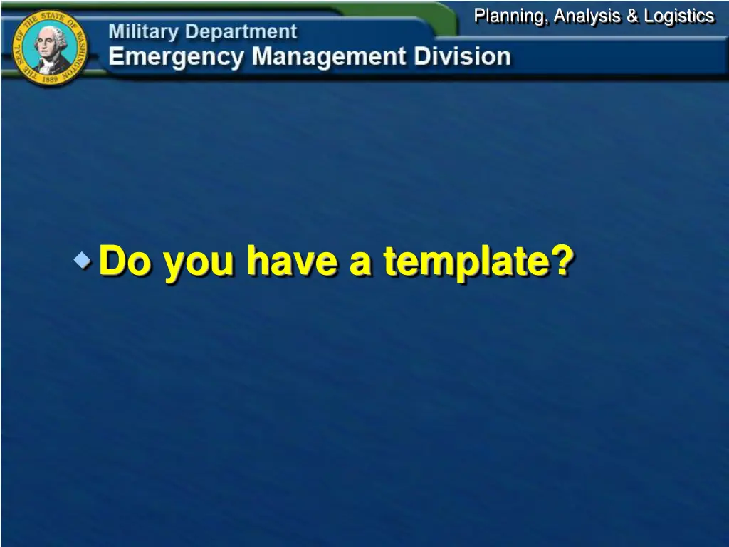 planning analysis logistics 2