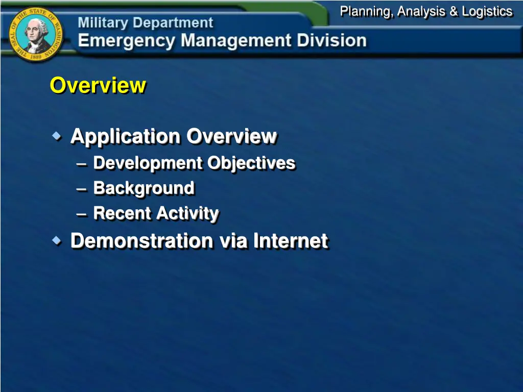 planning analysis logistics 4