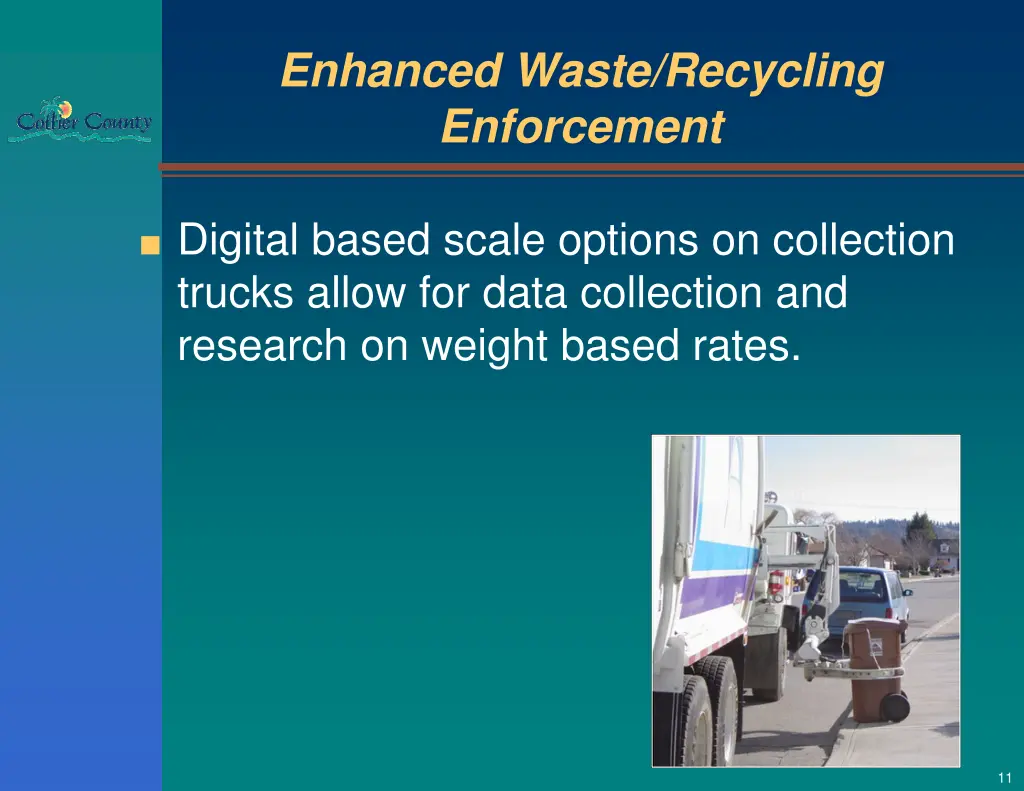 enhanced waste recycling enforcement