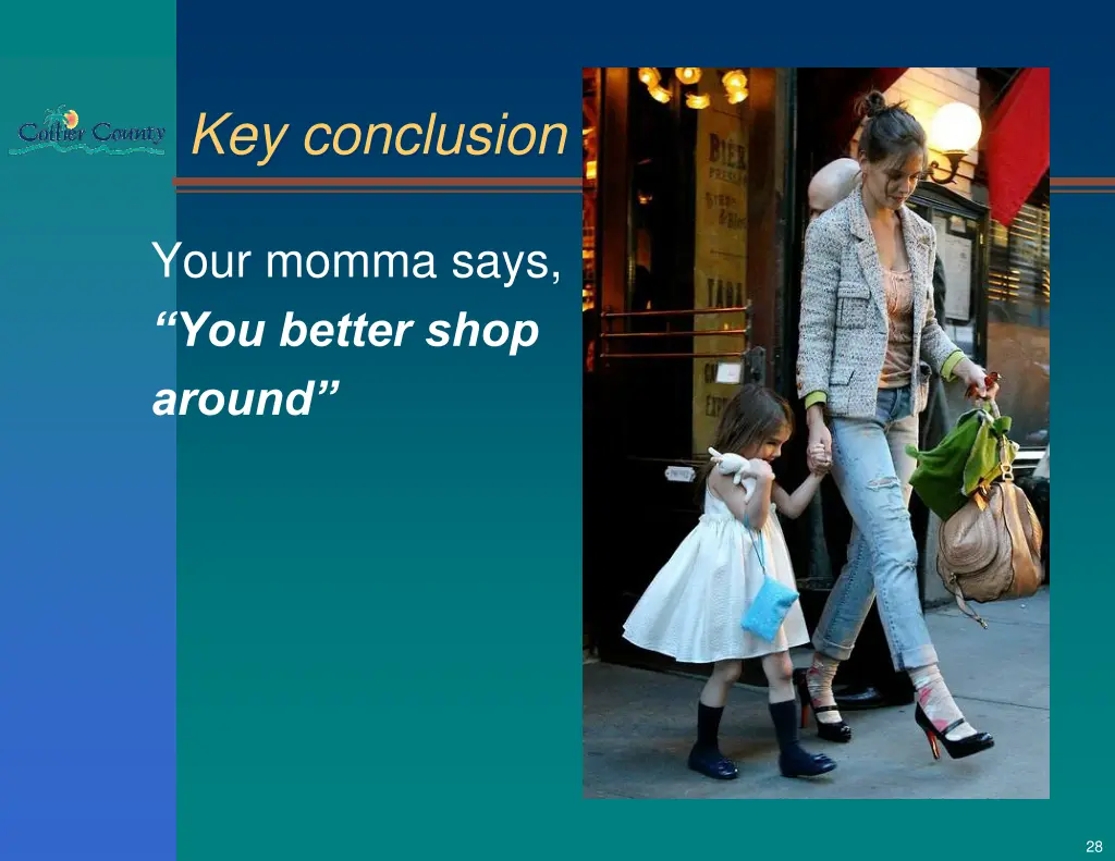 key conclusion