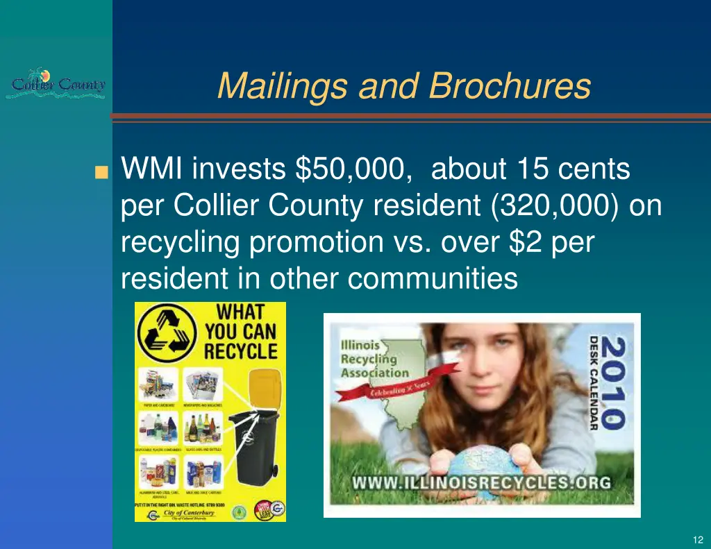 mailings and brochures