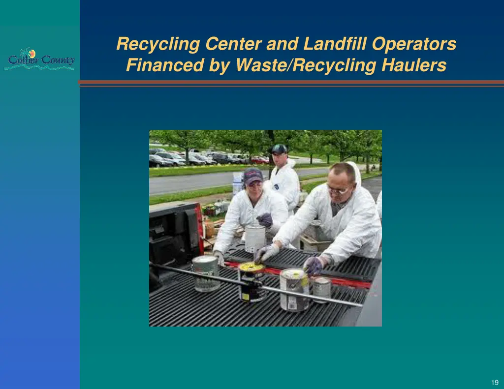 recycling center and landfill operators financed