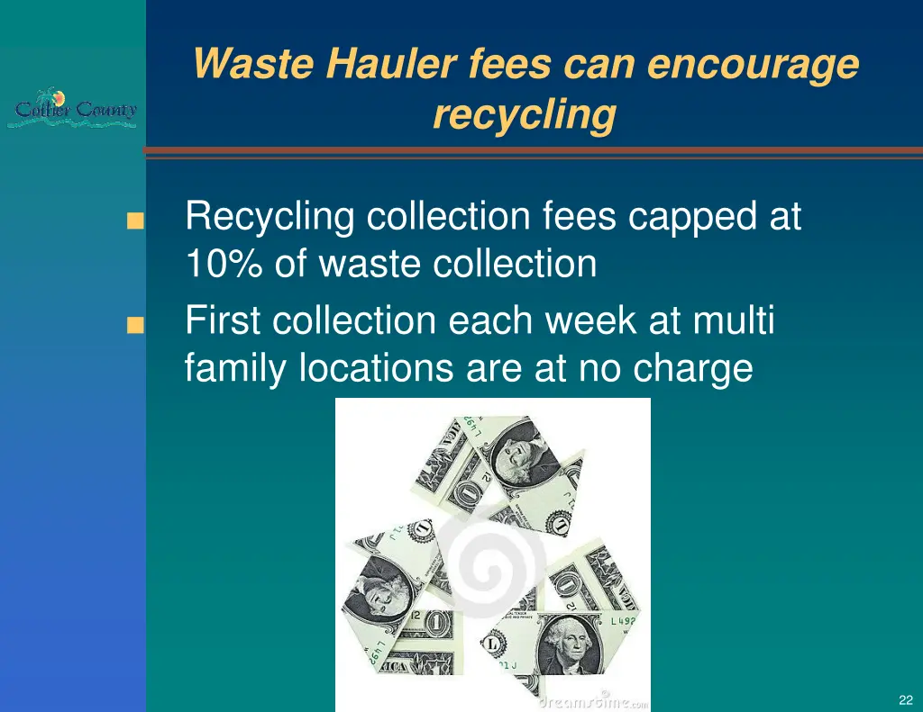 waste hauler fees can encourage recycling