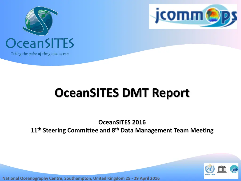 oceansites dmt report oceansites 2016