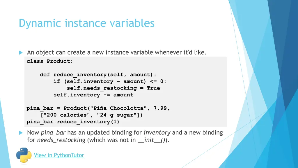 dynamic instance variables