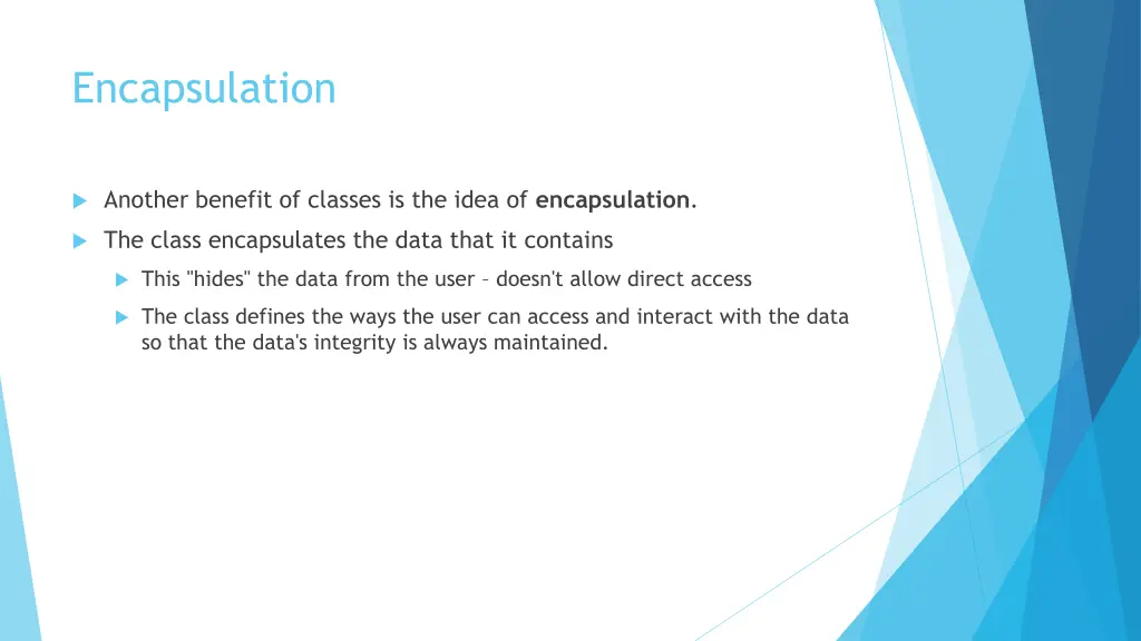 encapsulation