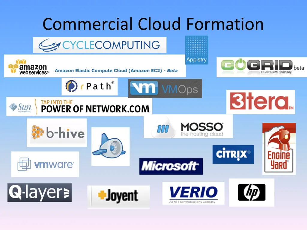 commercial cloud formation