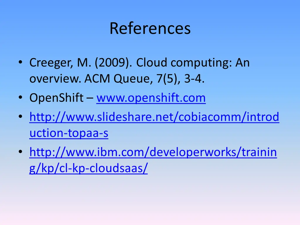 references