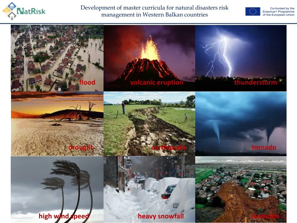 development of master curricula for natural 2