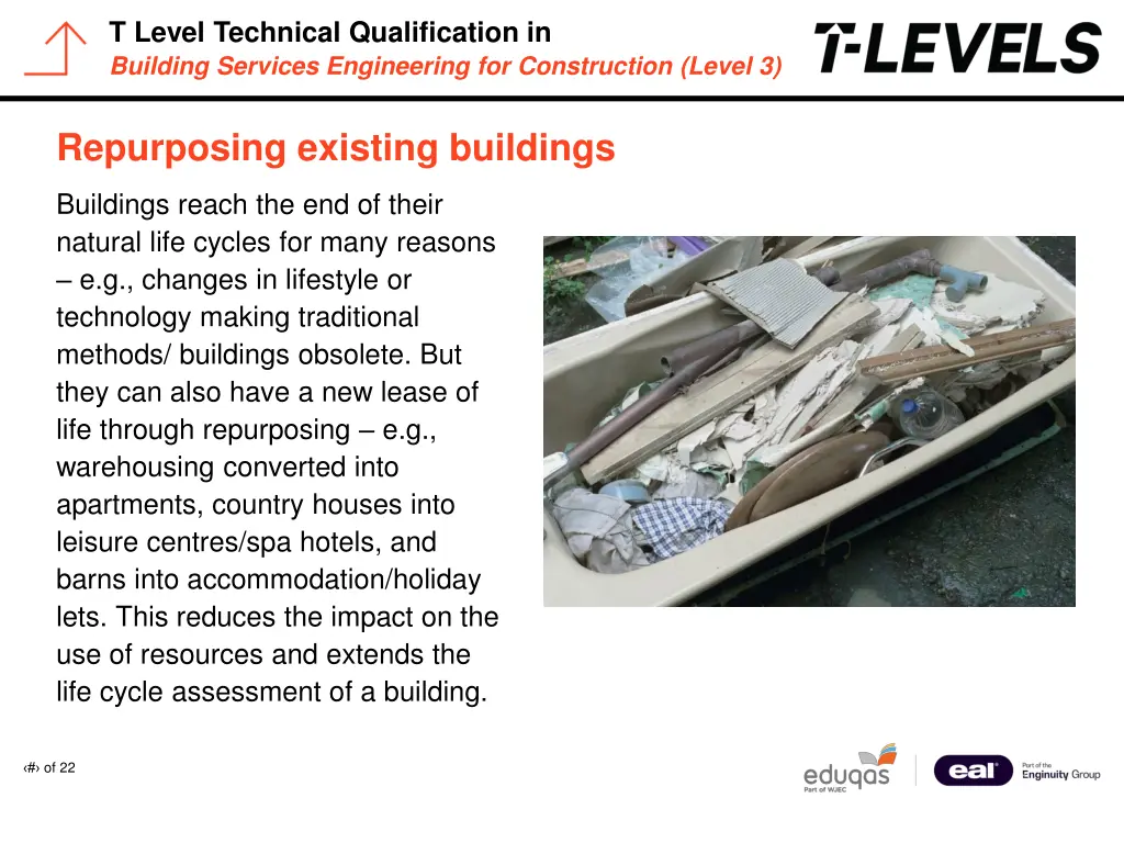 t level technical qualification in building 4