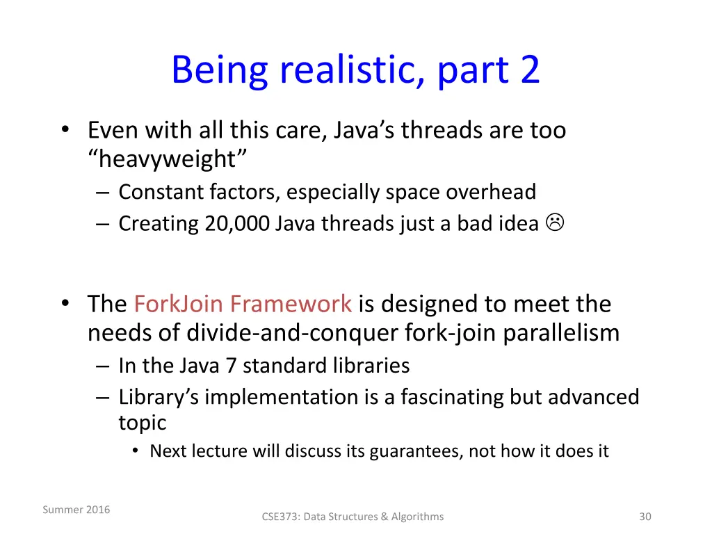 being realistic part 2