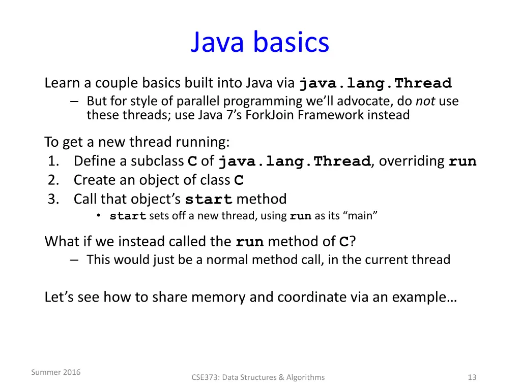 java basics