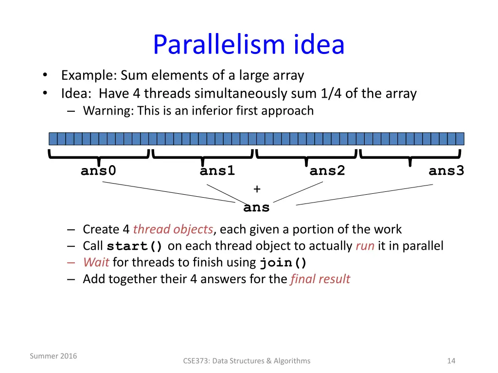 parallelism idea