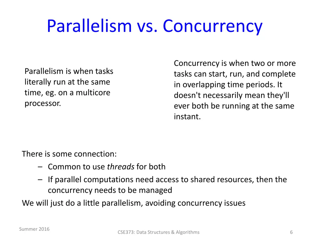 parallelism vs concurrency 1