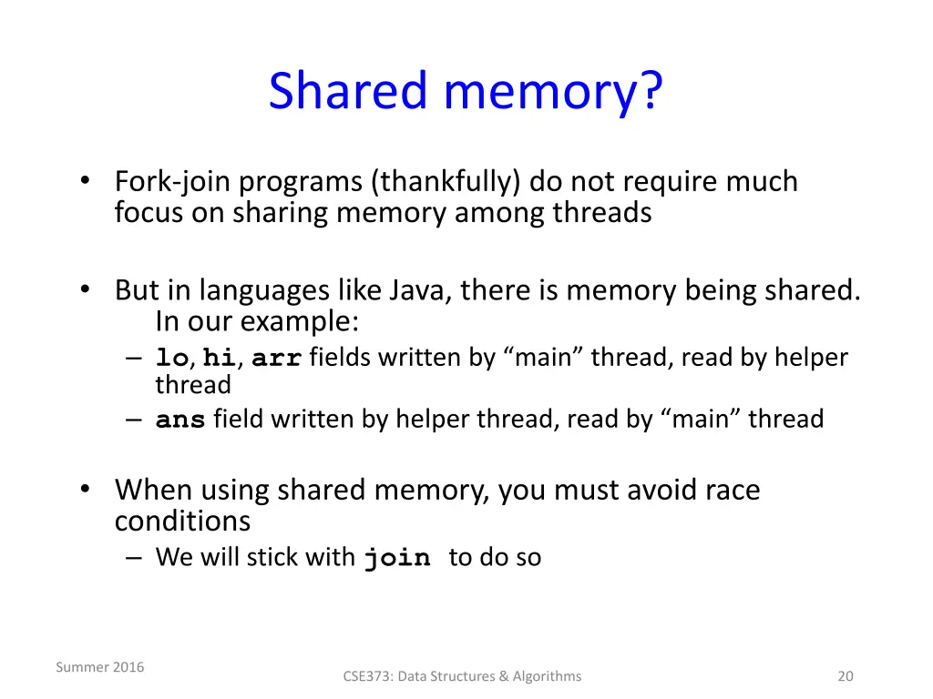 shared memory 2