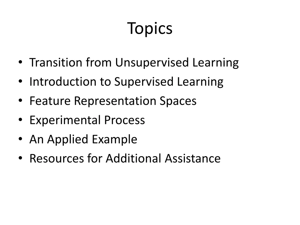 topics