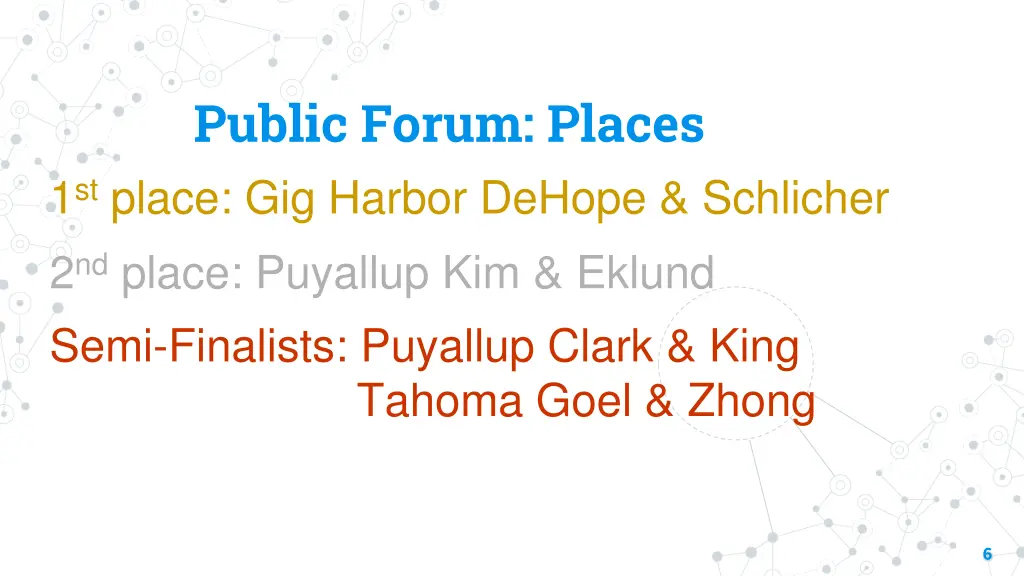 public forum places 1 st place gig harbor dehope