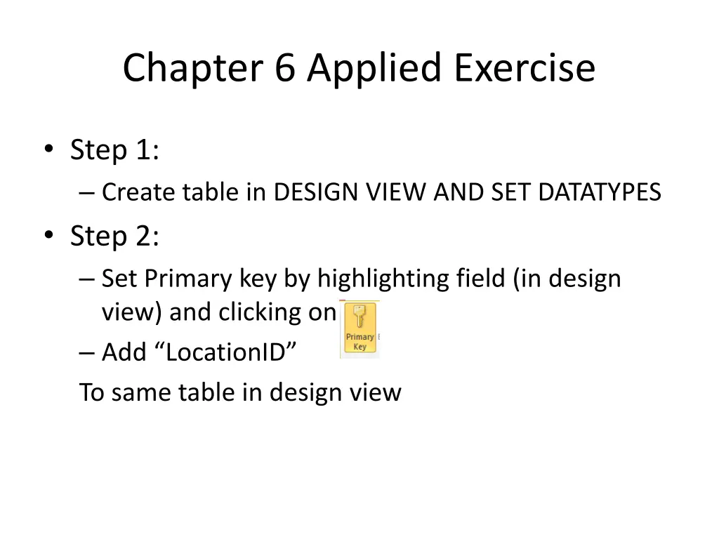 chapter 6 applied exercise