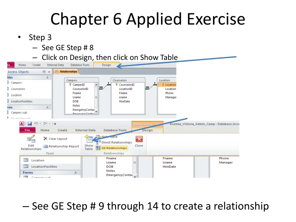 chapter 6 applied exercise step 3 see ge step