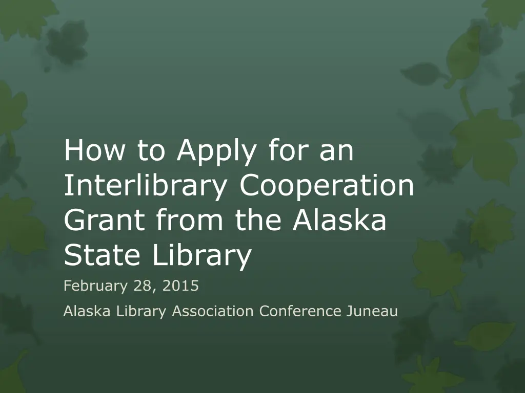 how to apply for an interlibrary cooperation