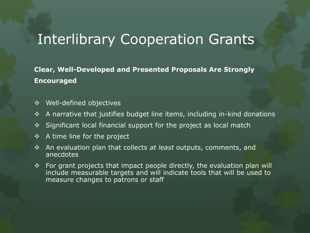 interlibrary cooperation grants 4