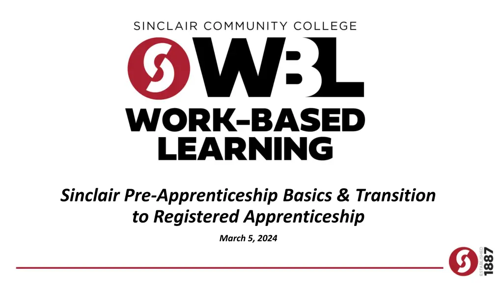 sinclair pre apprenticeship basics transition