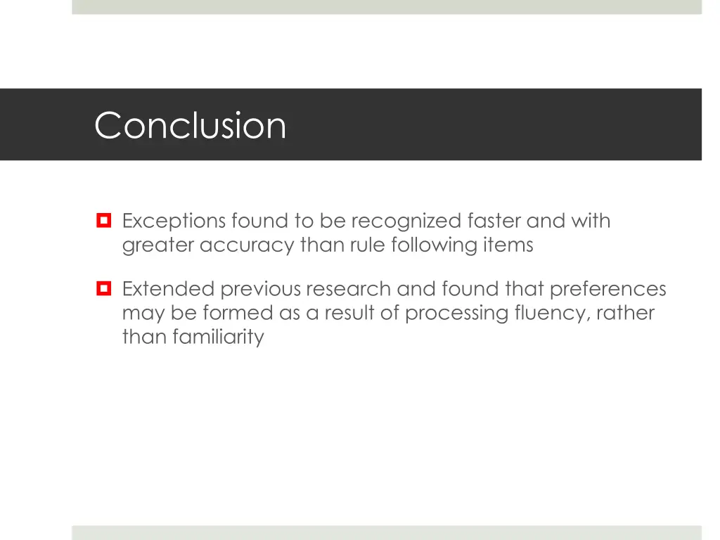 conclusion