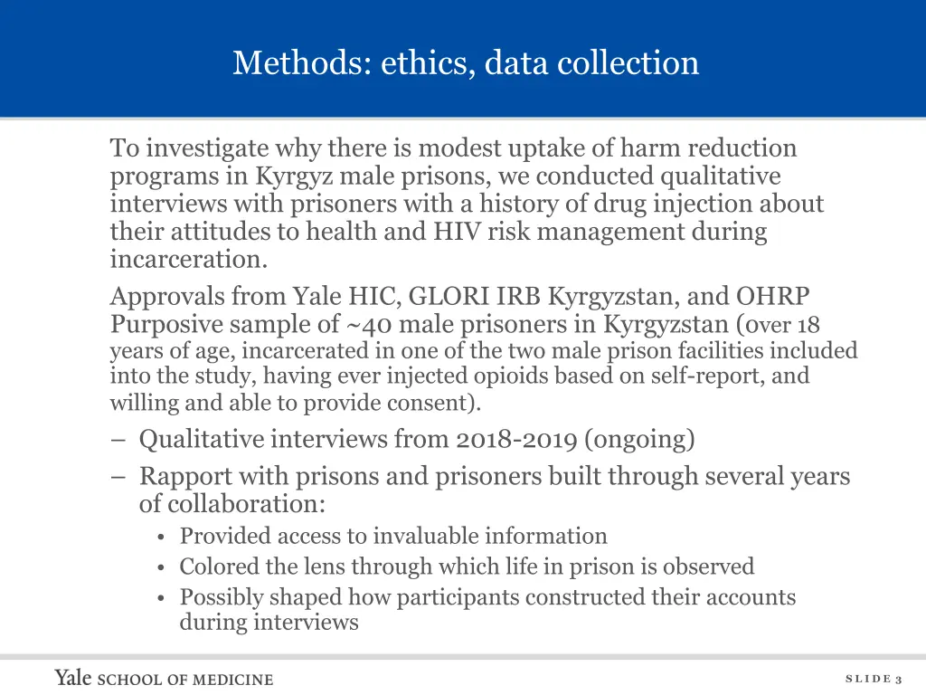 methods ethics data collection