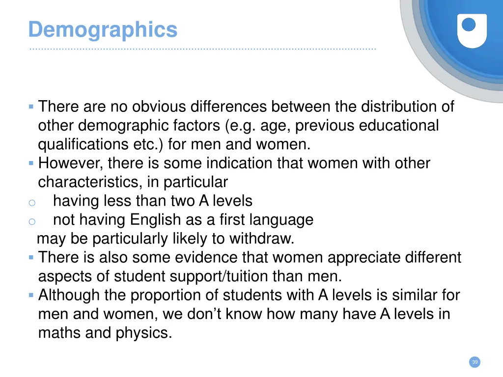 demographics