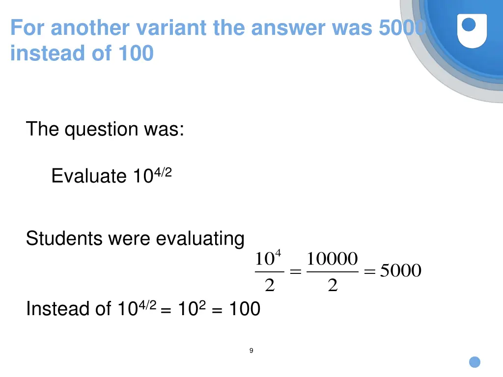 for another variant the answer was 5000 instead