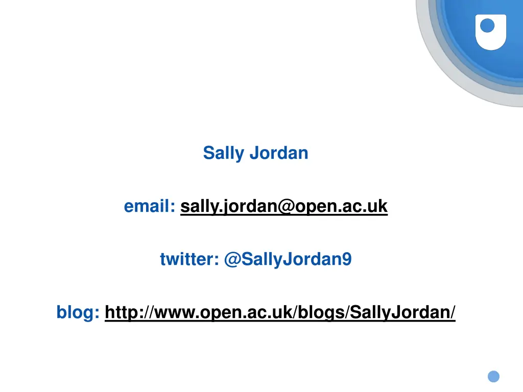 sally jordan