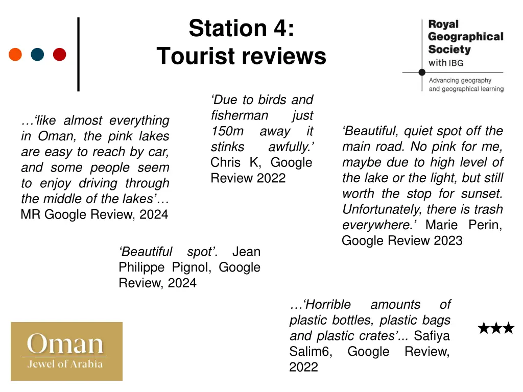 station 4 tourist reviews