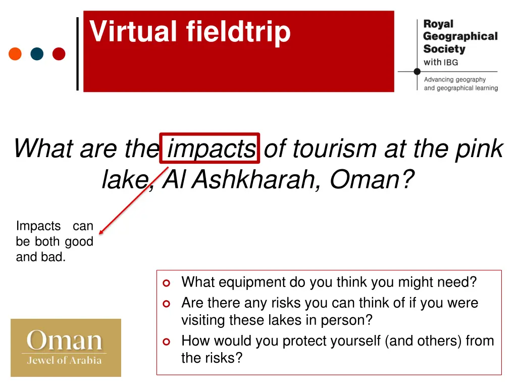 virtual fieldtrip