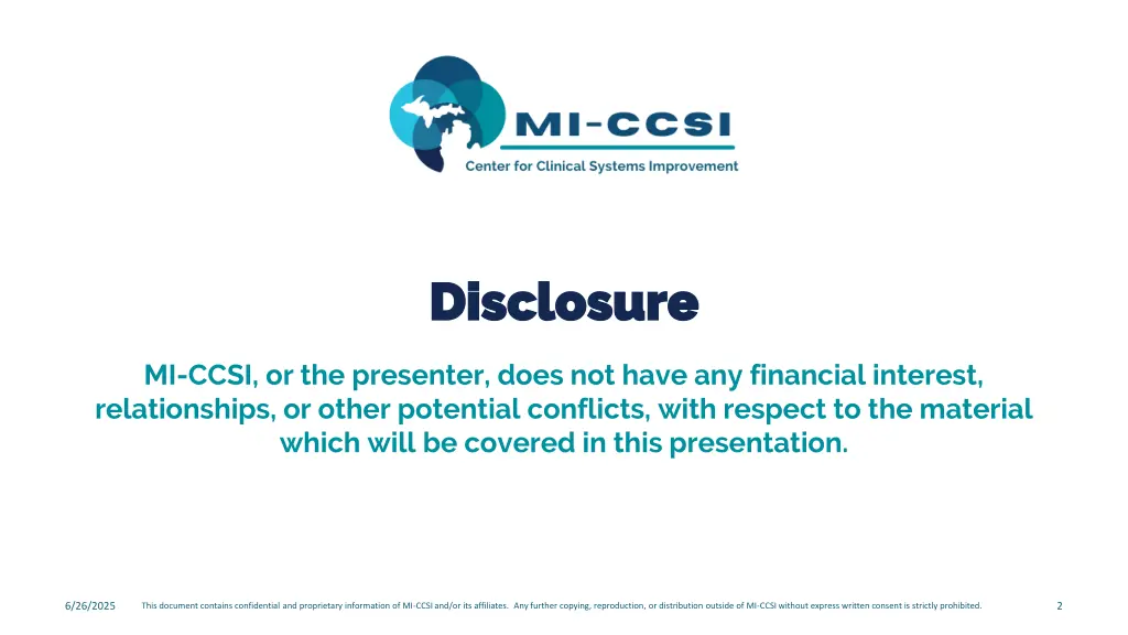 disclosure disclosure