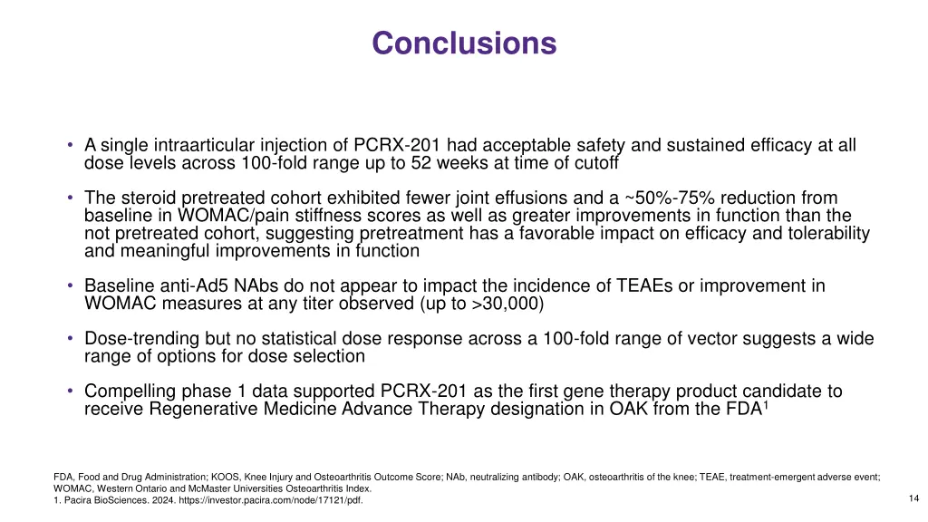 conclusions