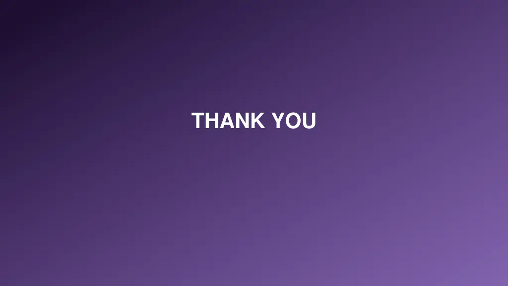 thank you