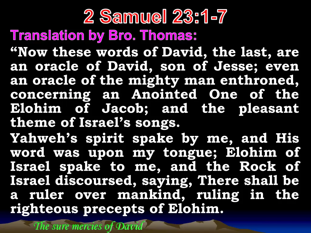 2 samuel 23 1 7