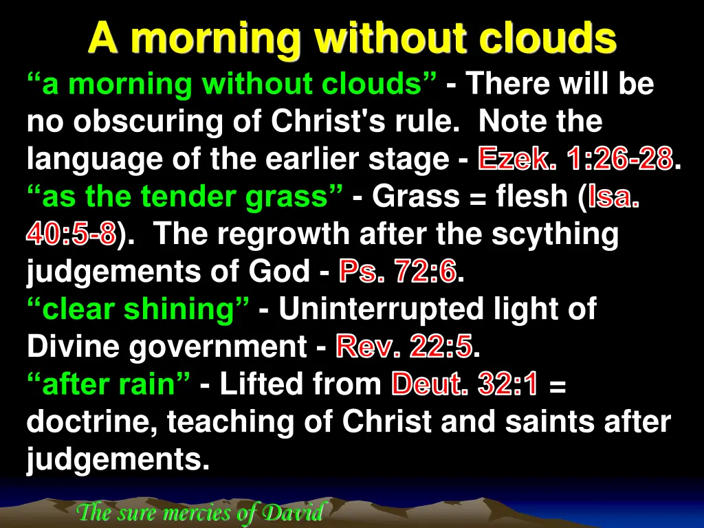 a morning without clouds a morning without clouds
