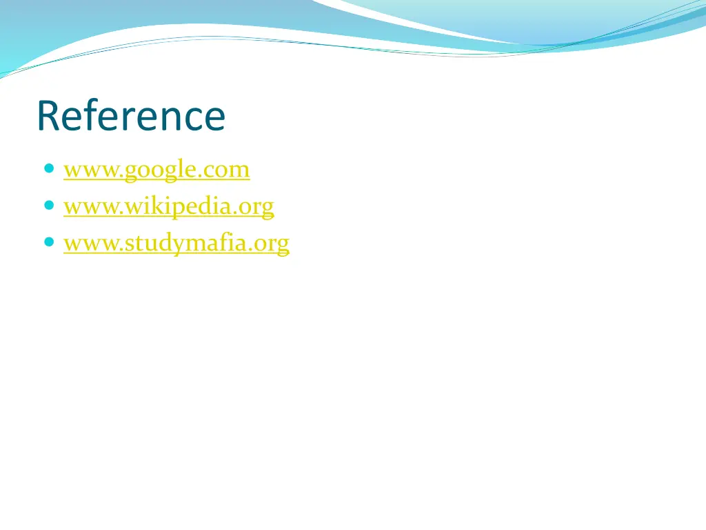 reference