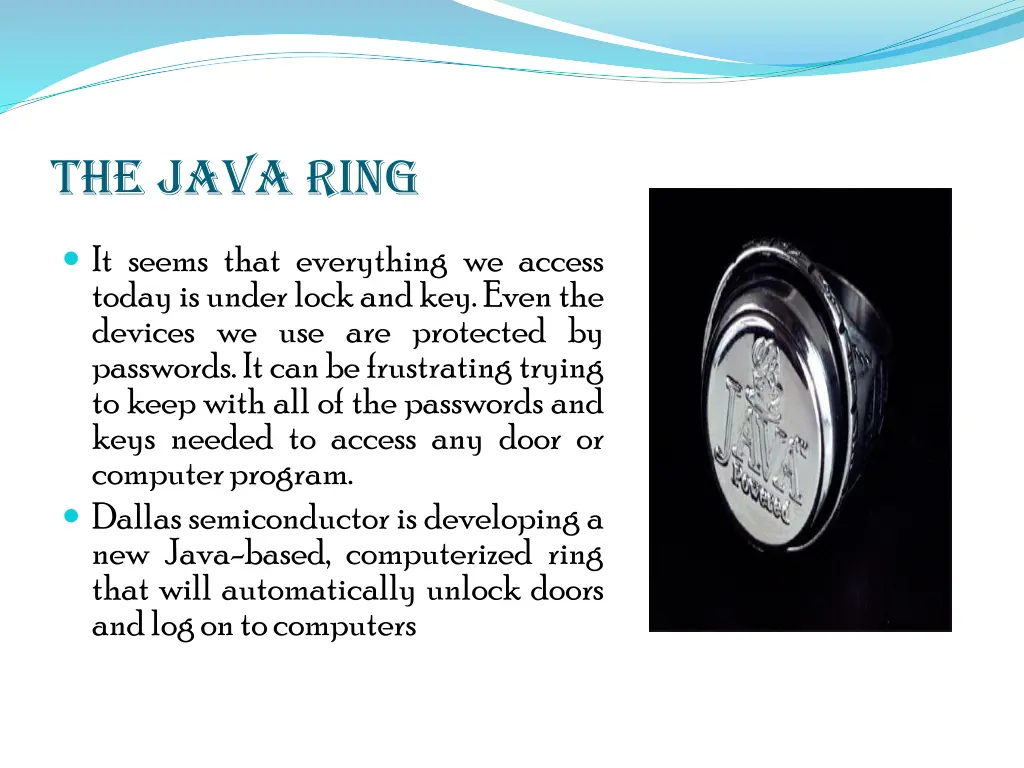 the java ring
