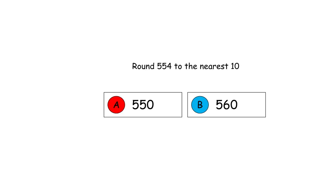 round 554 to the nearest 10