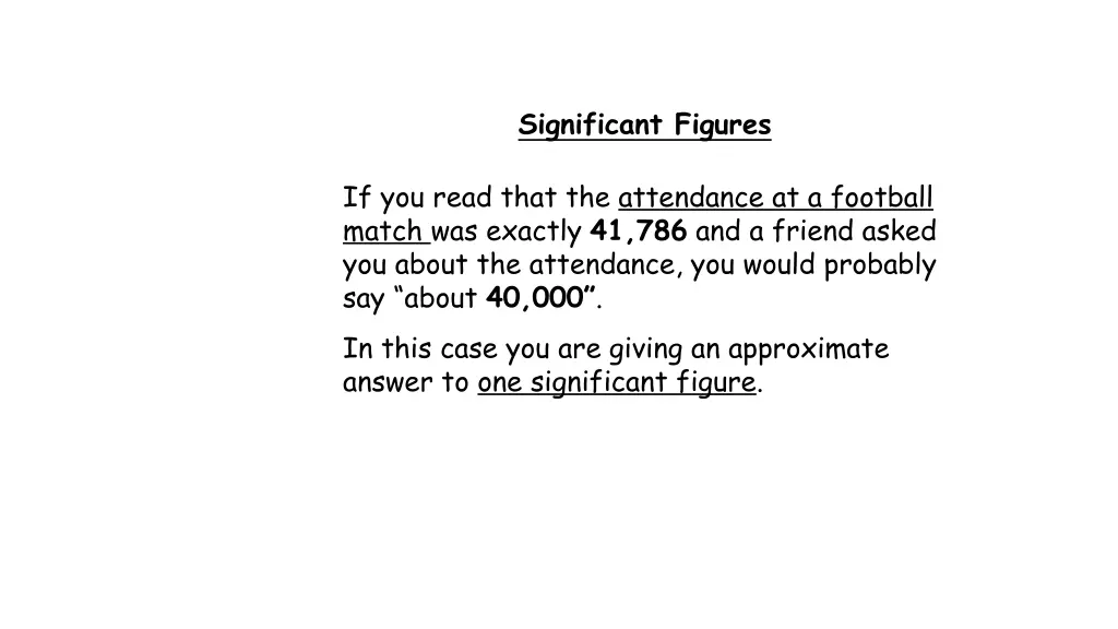 significant figures