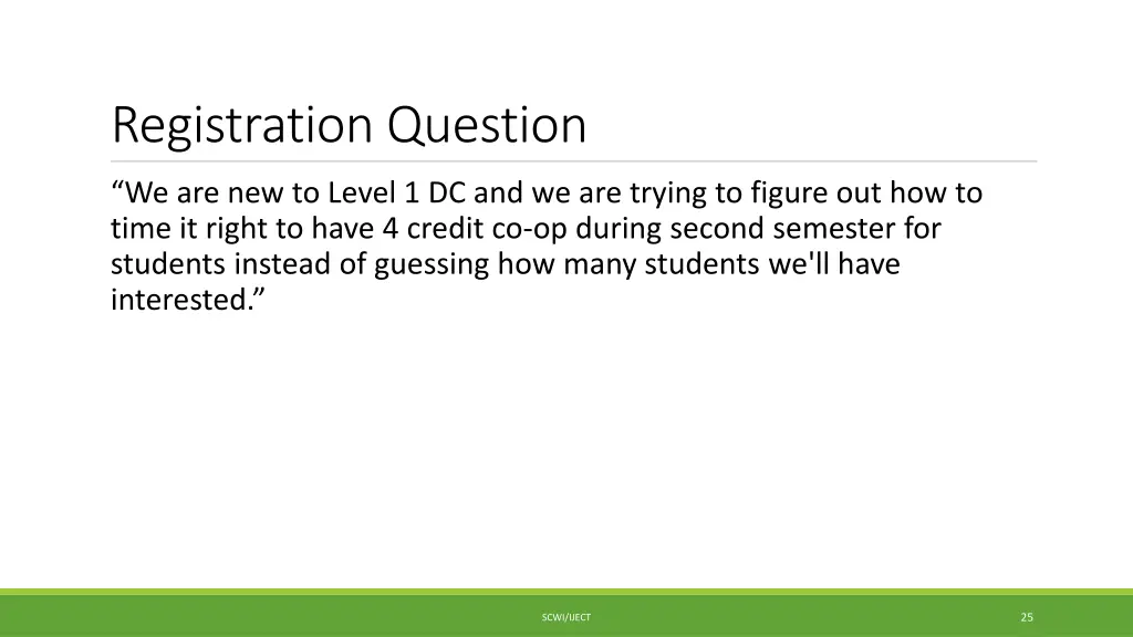 registration question