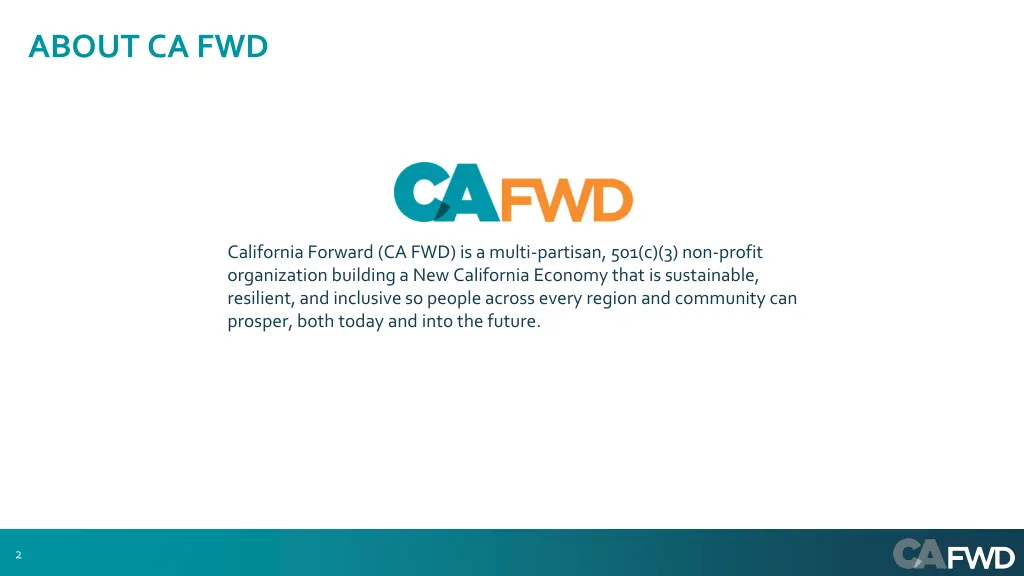 about ca fwd