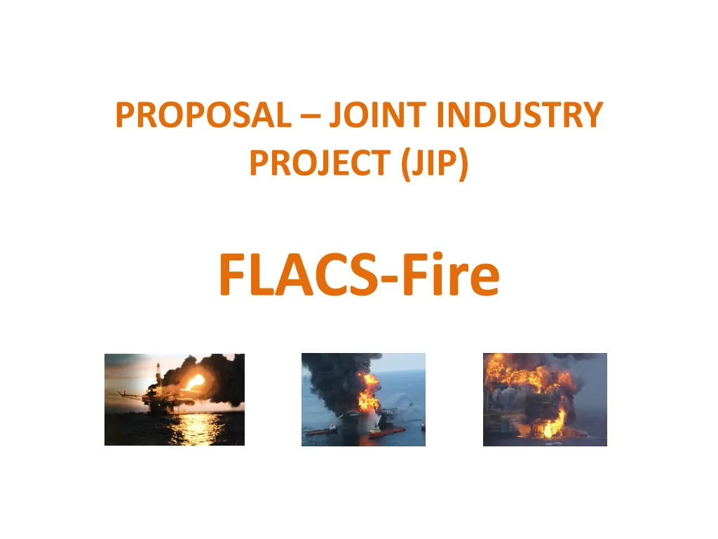 proposal joint industry project jip