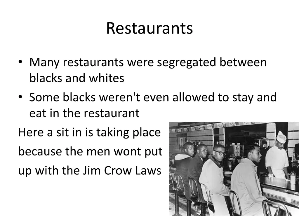 restaurants