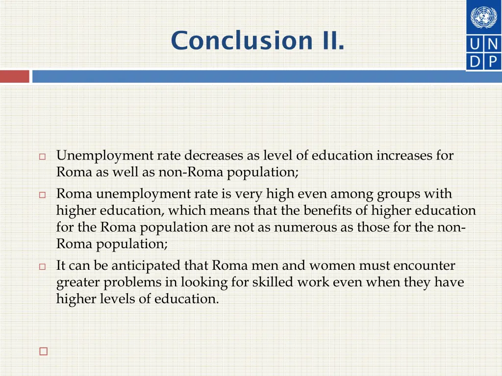 conclusion ii