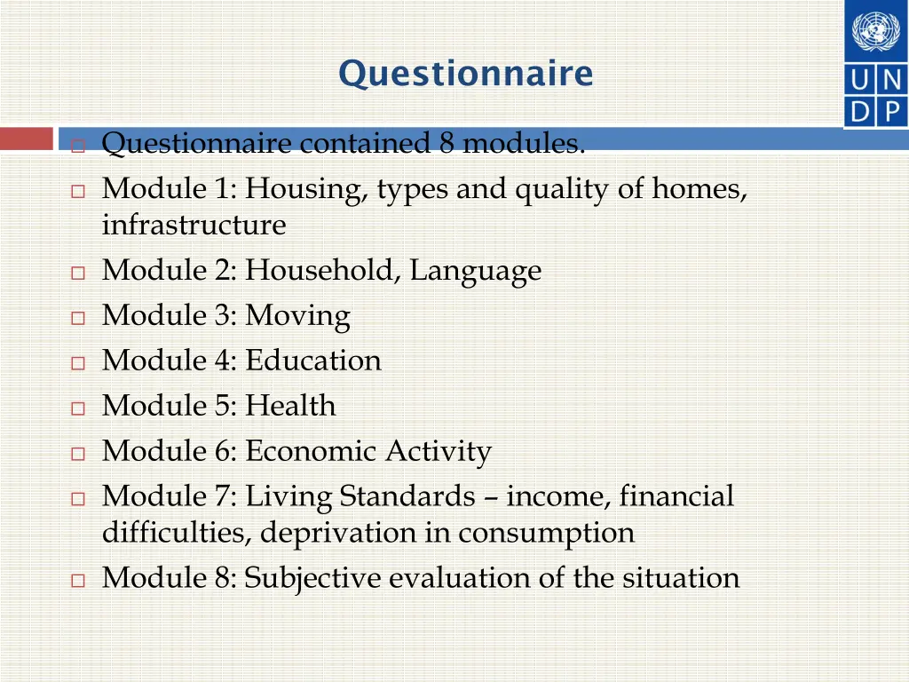 questionnaire