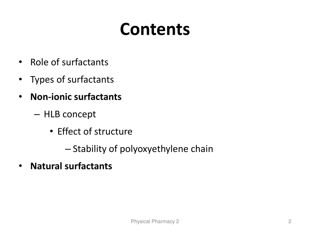 contents