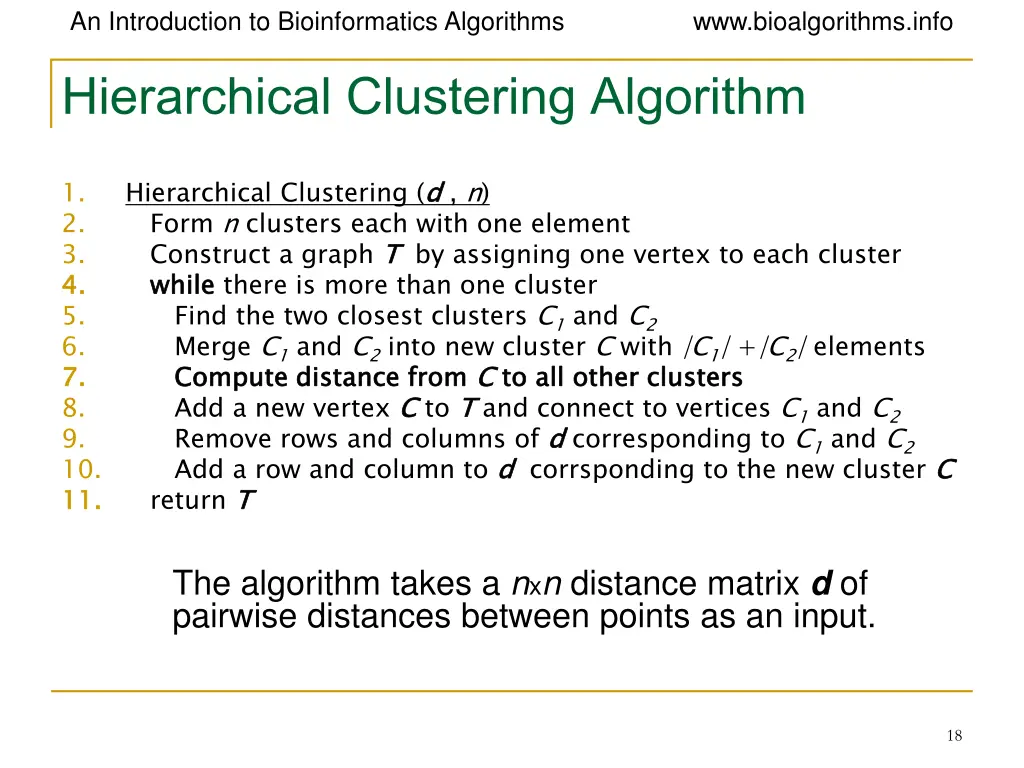 an introduction to bioinformatics algorithms 14